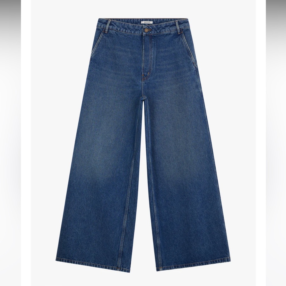 Gauchere INDIGO WIDE LEG JEANS